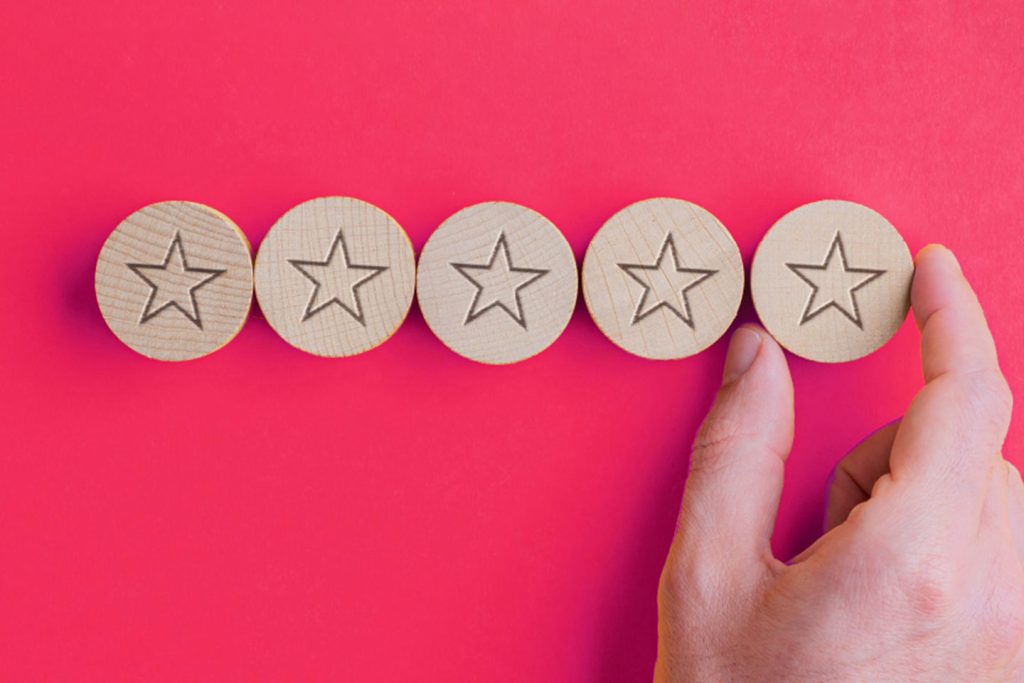 Building 5-star reviews on Google