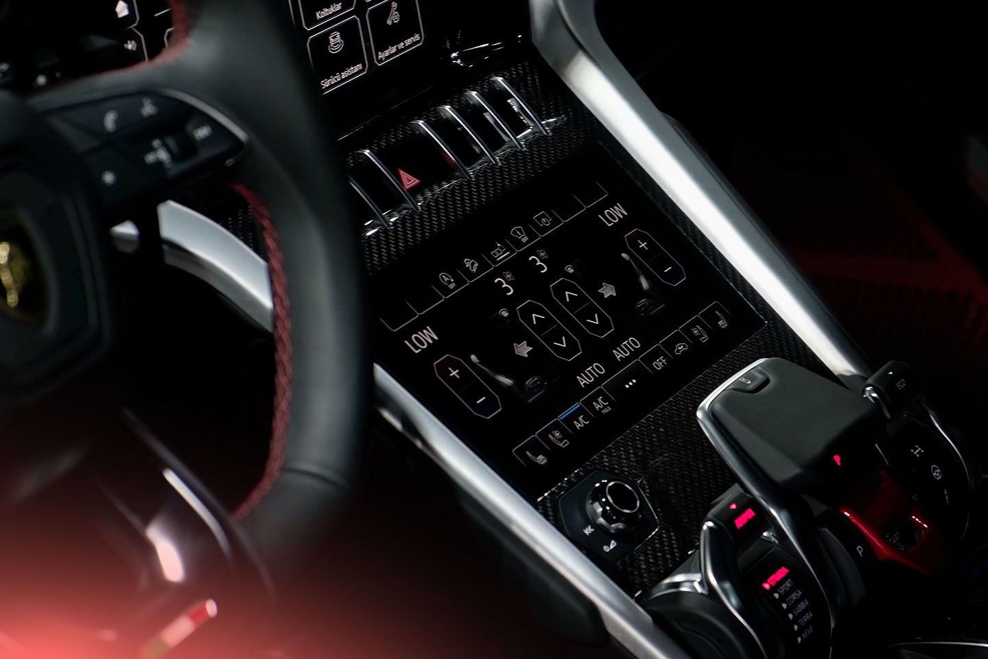 Lambourghini dashboard in reference of Google Core Web Vitals