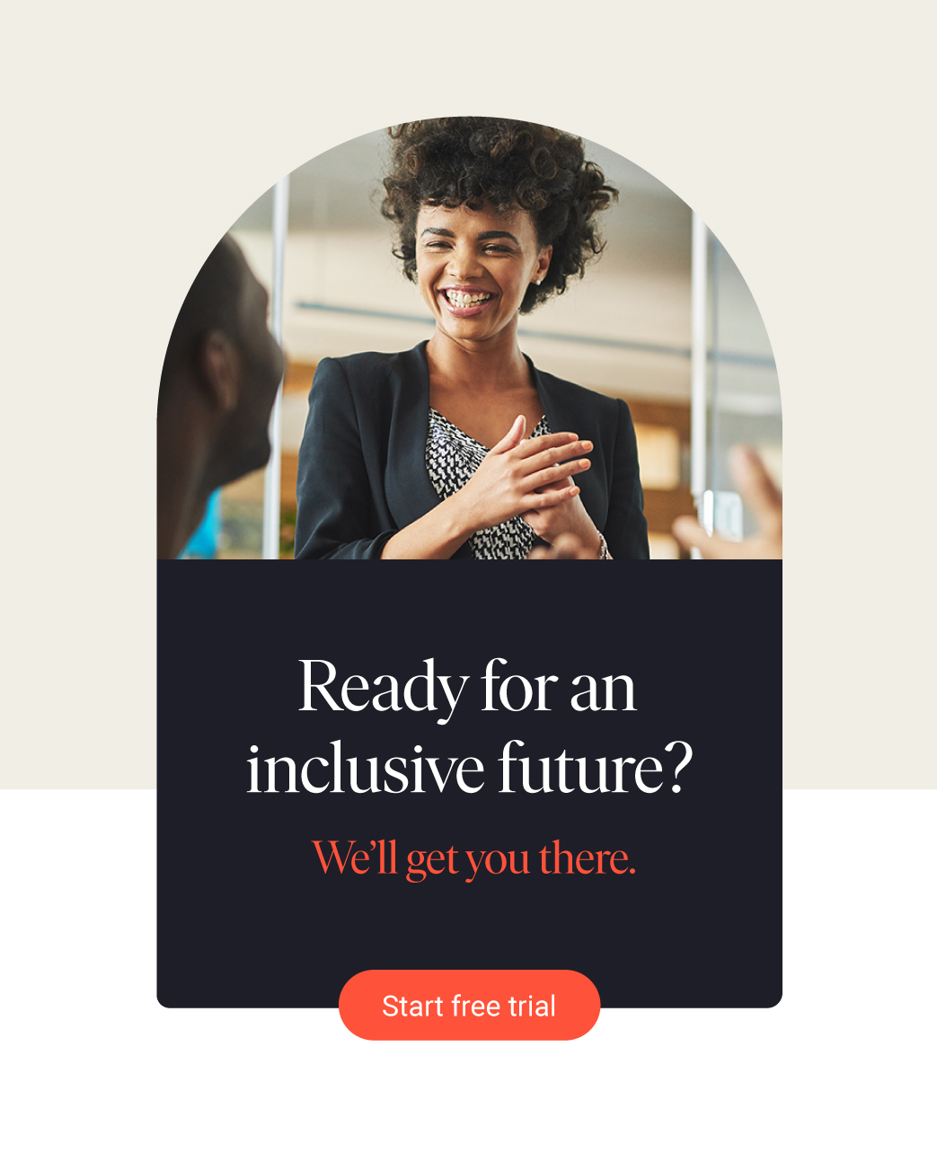Aperian key call to action - Ready for an inclusive future? We'll get you there